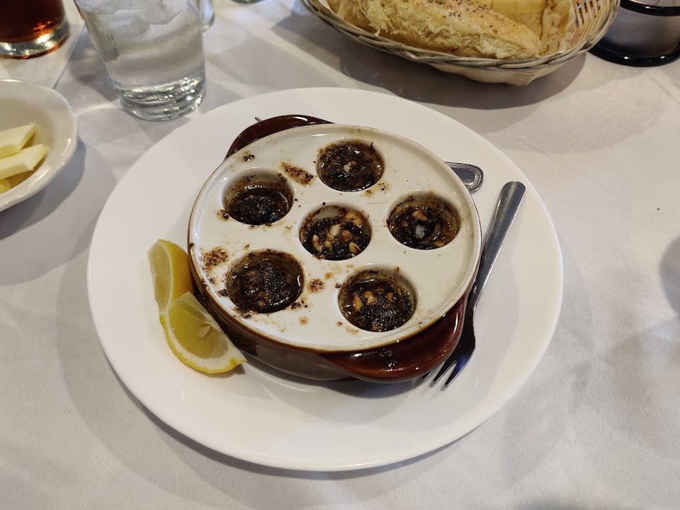 Escargot in Garlic Butter 6